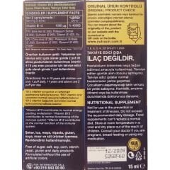 Nutraxin Vitals Vitamin B12 Metilkobalamin 1000 µg Dil Altı Spreyi 15 ml
