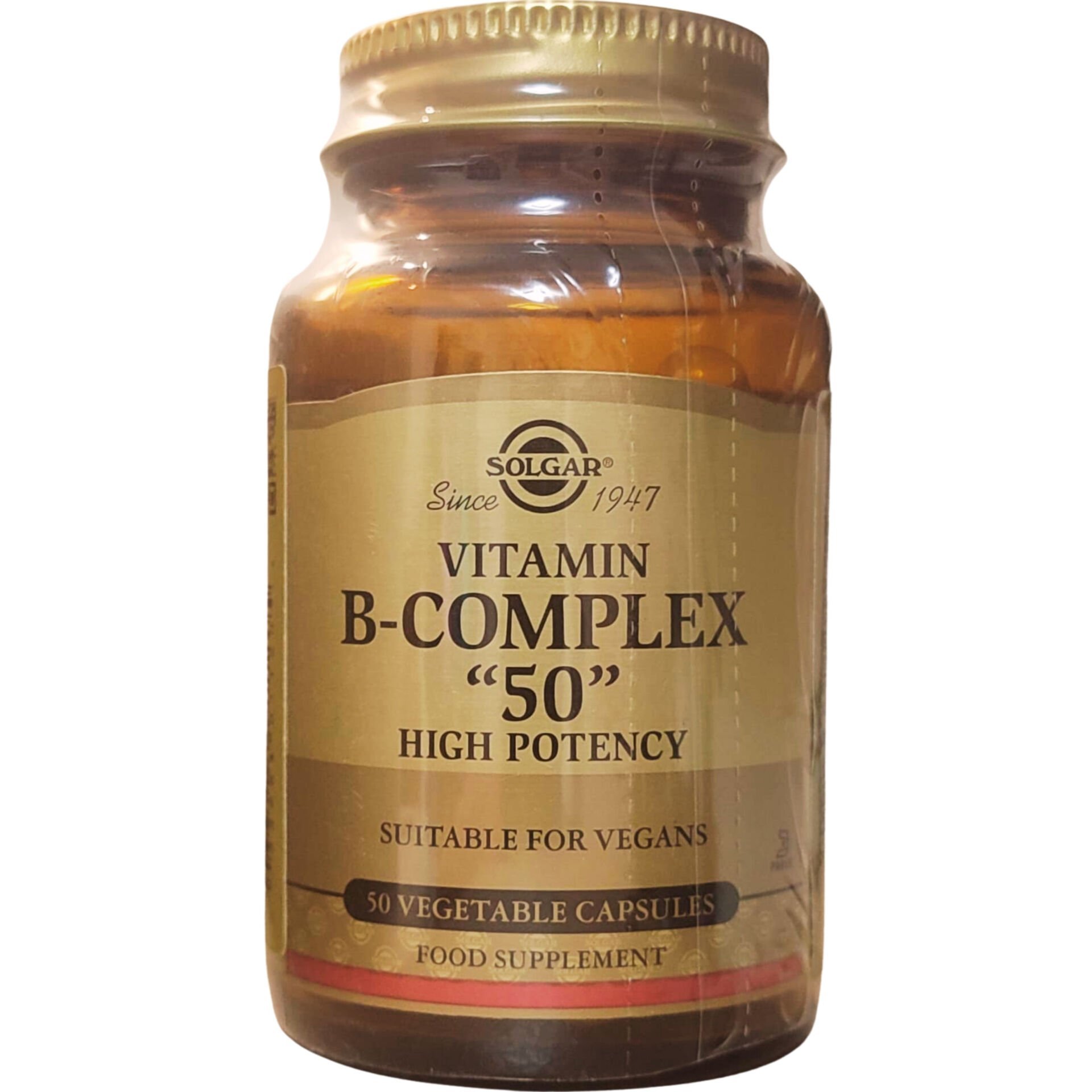 Solgar Vitamin B-Complex 50 - 50 Bitkisel Kapsül