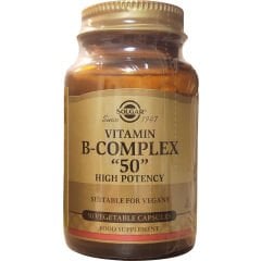 Solgar Vitamin B-Complex 50 - 50 Bitkisel Kapsül