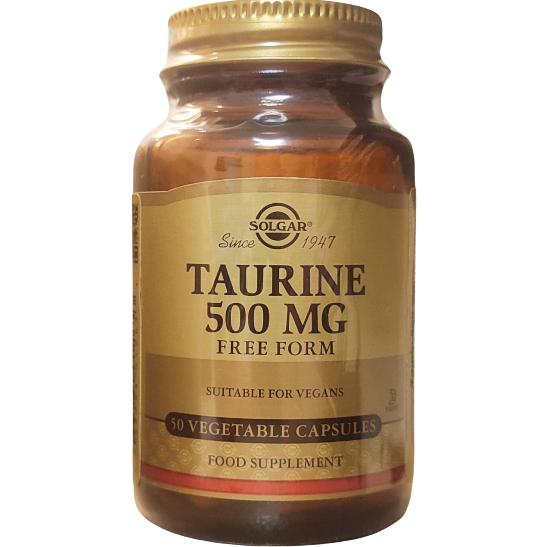 Solgar Taurine 500 Mg 50 Bitkisel Kapsül