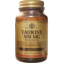 Solgar Taurine 500 Mg 50 Bitkisel Kapsül