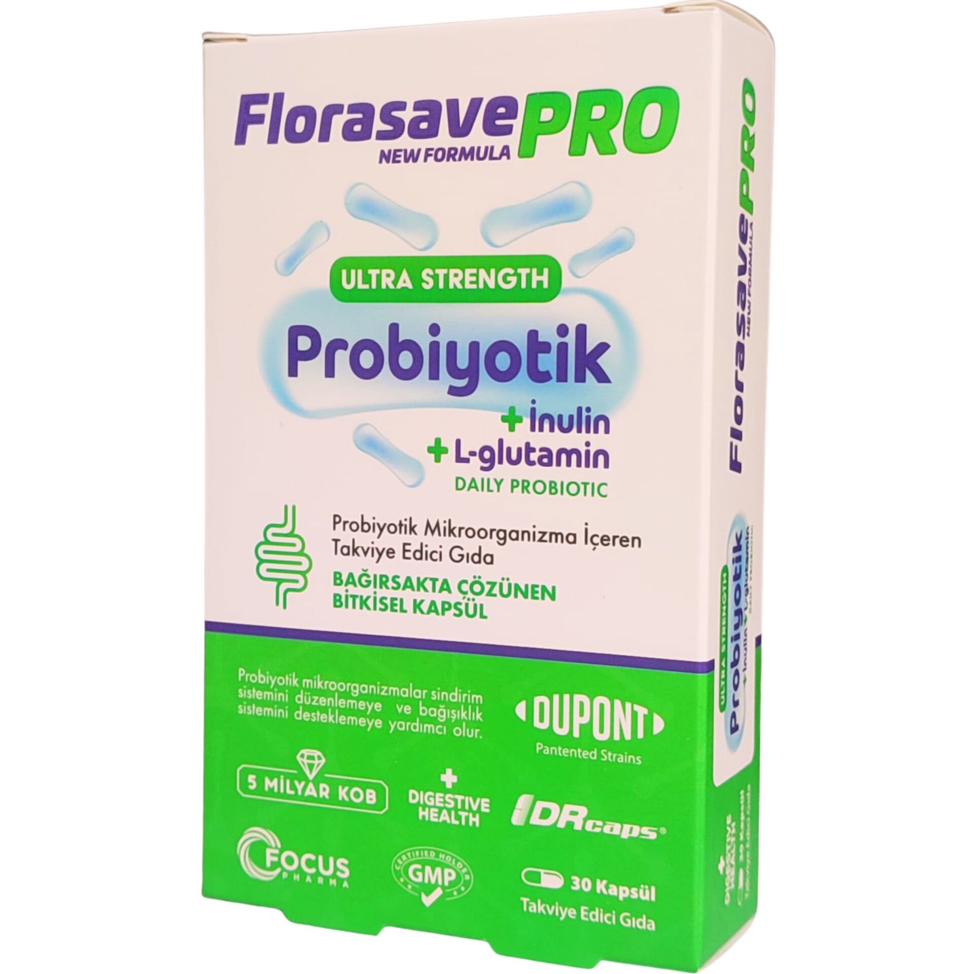 Florasavepro Probiyotik + Prebiyotik 30 Kapsül