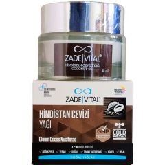 Zade Vital Hindistan Cevizi Yağı 40 ml
