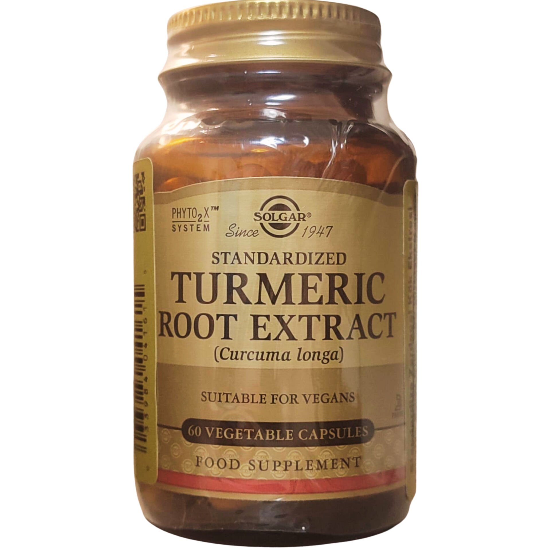 Solgar Standardized Turmeric Root Extract 400 mg 60 Bitkisel Kapsül