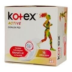 Kotex Active Günlük Ped 16'lı