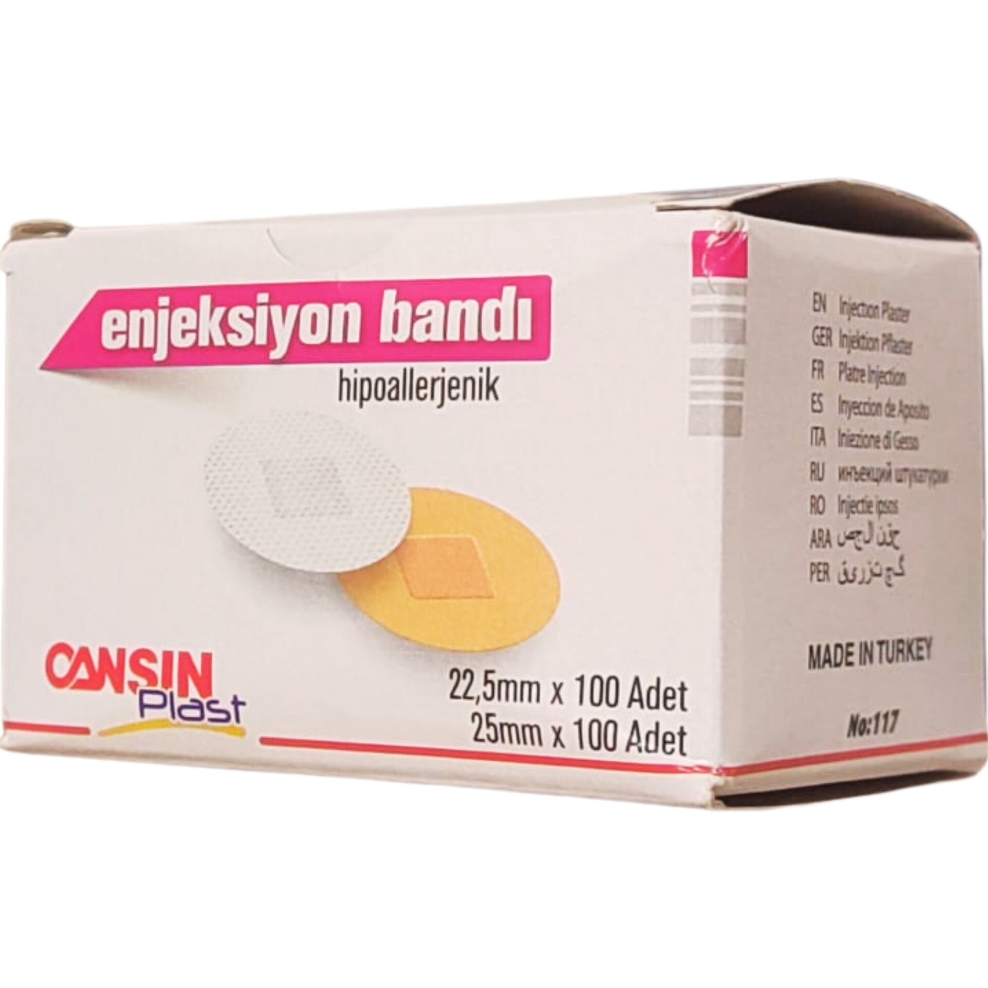 Cansın Plast Enjeksiyon Bandı 100'lü