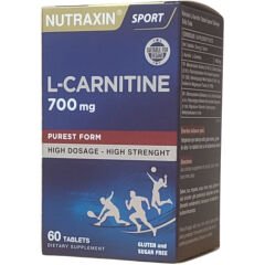 Nutraxin L-Carnitine Doğal Form 700 mg 60 Tablet