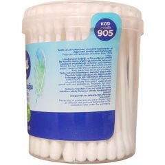 Wee Baby Kulak Çubuğu 100 Adet – %100 Pamuk, Yumuşak ve Natürel