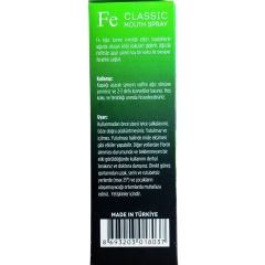 Fe Classic Ağız Spreyi 30 ml