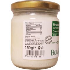 Botalife Hindistan Cevizi Yağı 150 g – %100 Saf Soğuk Pres Coconut Oil