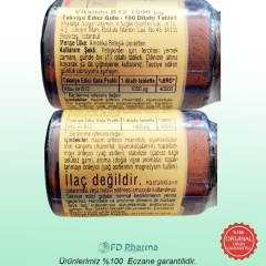 Solgar Vitamin B12 1000mcg 100 Kapsül