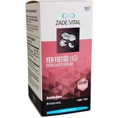 Zade Vital Fıstık Yağı 800 mg 60 Yumuşak Kapsül