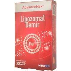 AdvanceMax Lipozomal Demir 30 Bitkisel Kapsül