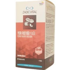 Zade Vital Fıstık Yağı 800 mg 60 Yumuşak Kapsül