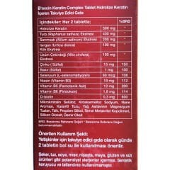 Bioxcin Keratin Complex 500 mg 60 Tablet
