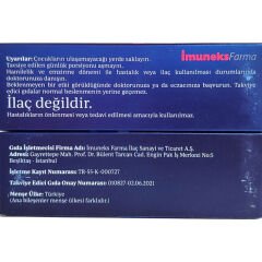 İmuneks Farma Be Limitless 60 Kapsül