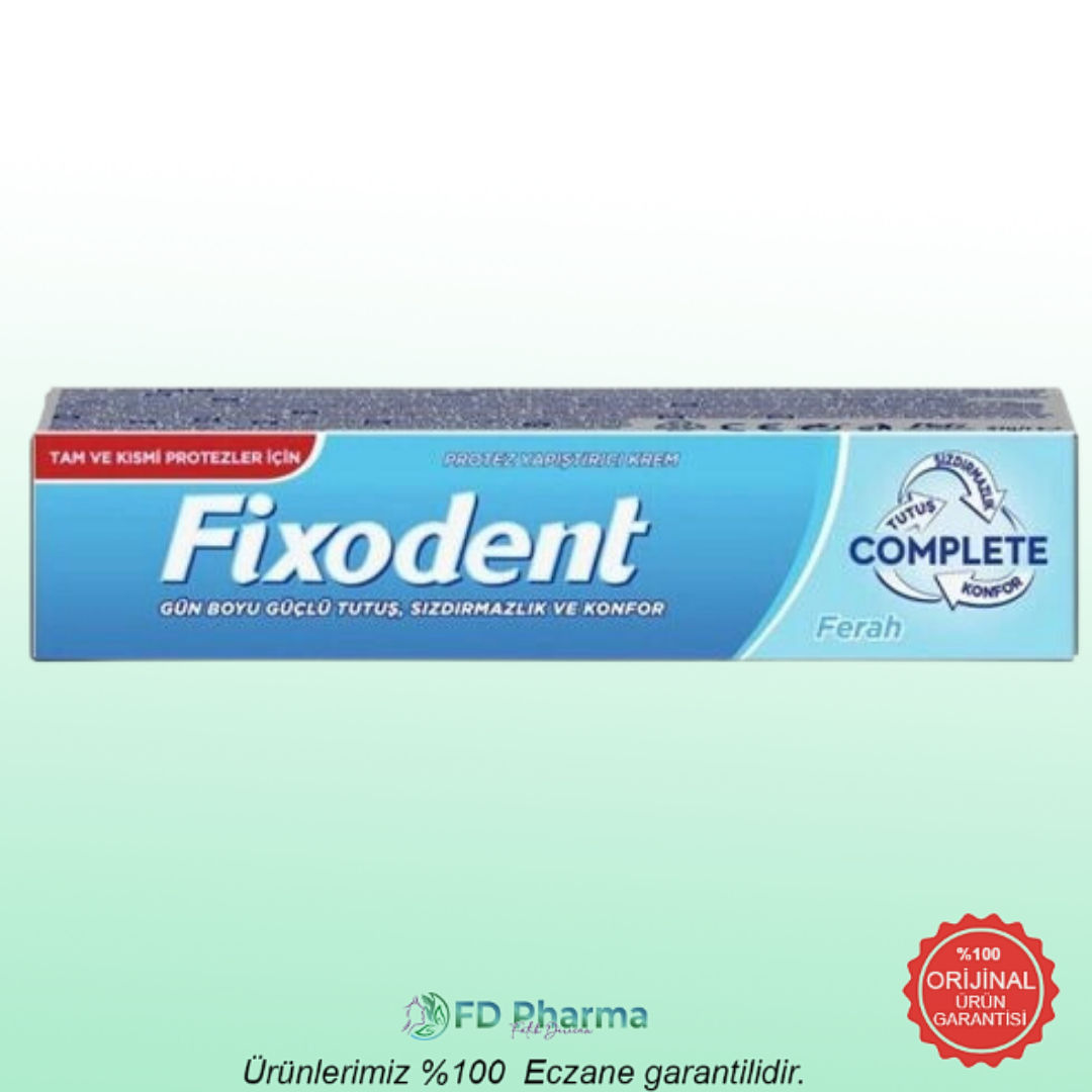 Fixodent Protez Ferah Yapıştırıcı Krem 47 gr