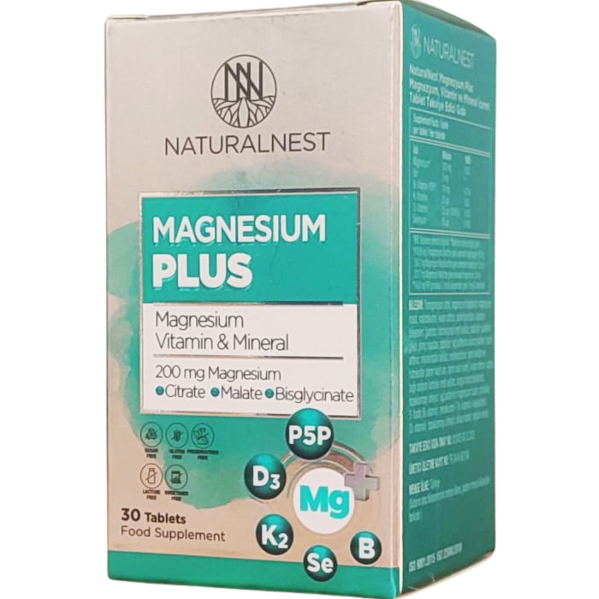 Naturalnest Magnezyum Plus 30 Tablet