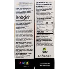Zade Vital Çinko Plus 30 Kapsül