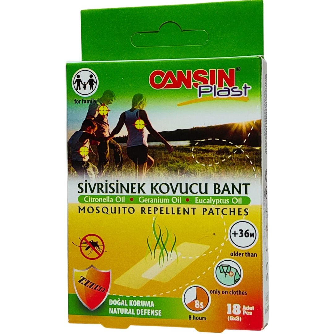 Cansın Plast Sivrisinek Kovucu Bant 18'li