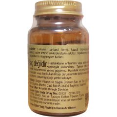 Solgar L-Arginine 500 mg 50 Kapsül