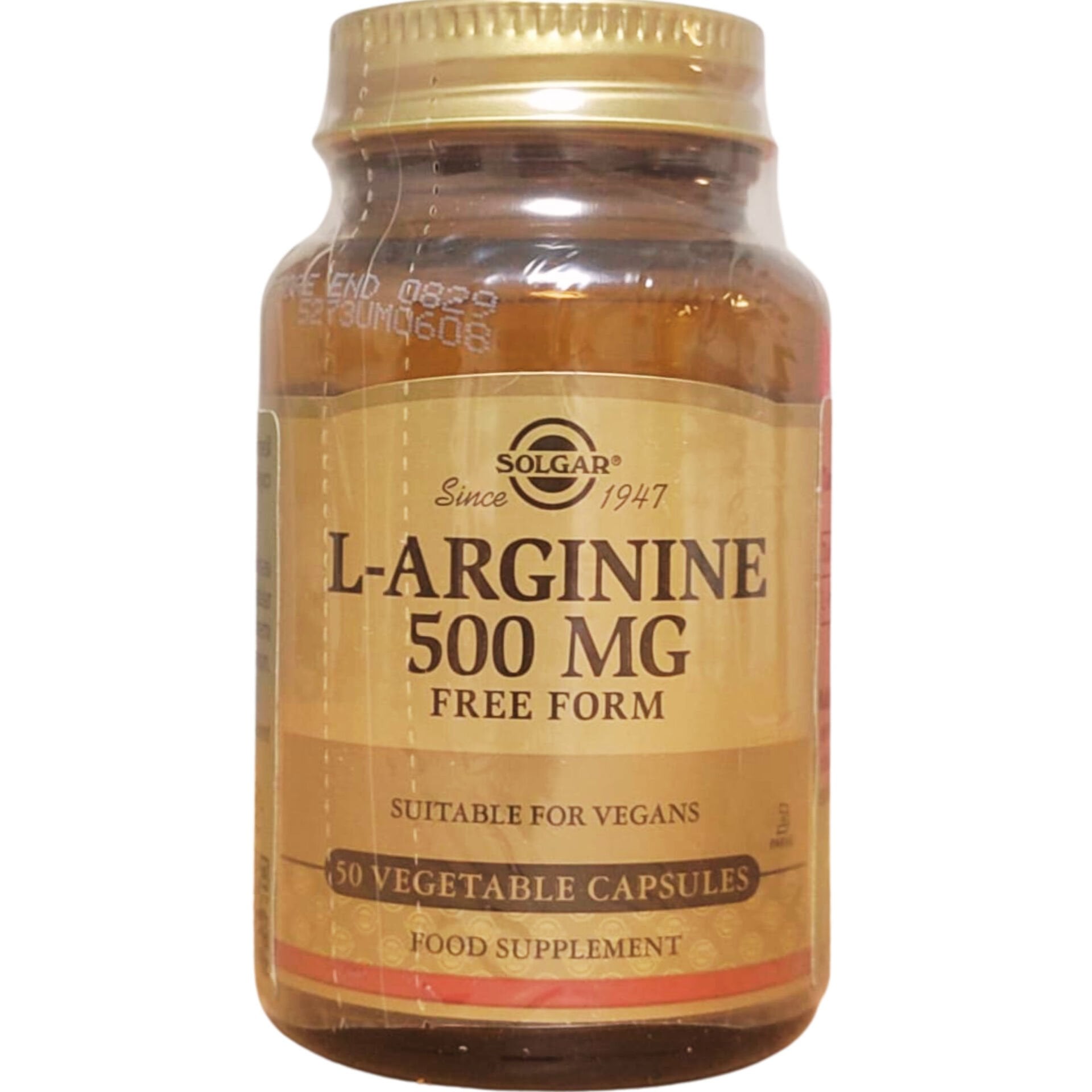 Solgar L-Arginine 500 mg 50 Kapsül