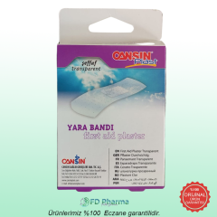 Cansın Şeffaf Yara Bandı 20li