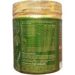 Nutraxin Beauty Plant Based Collagen Booster Vegan 300 g – Bezelye Proteini, Spirulina, Hyaluronik Asit, C Vitamini, Bromelain, Resveratrol, Çinko, Demir ve B12 İçeren Takviye Edici Gıda