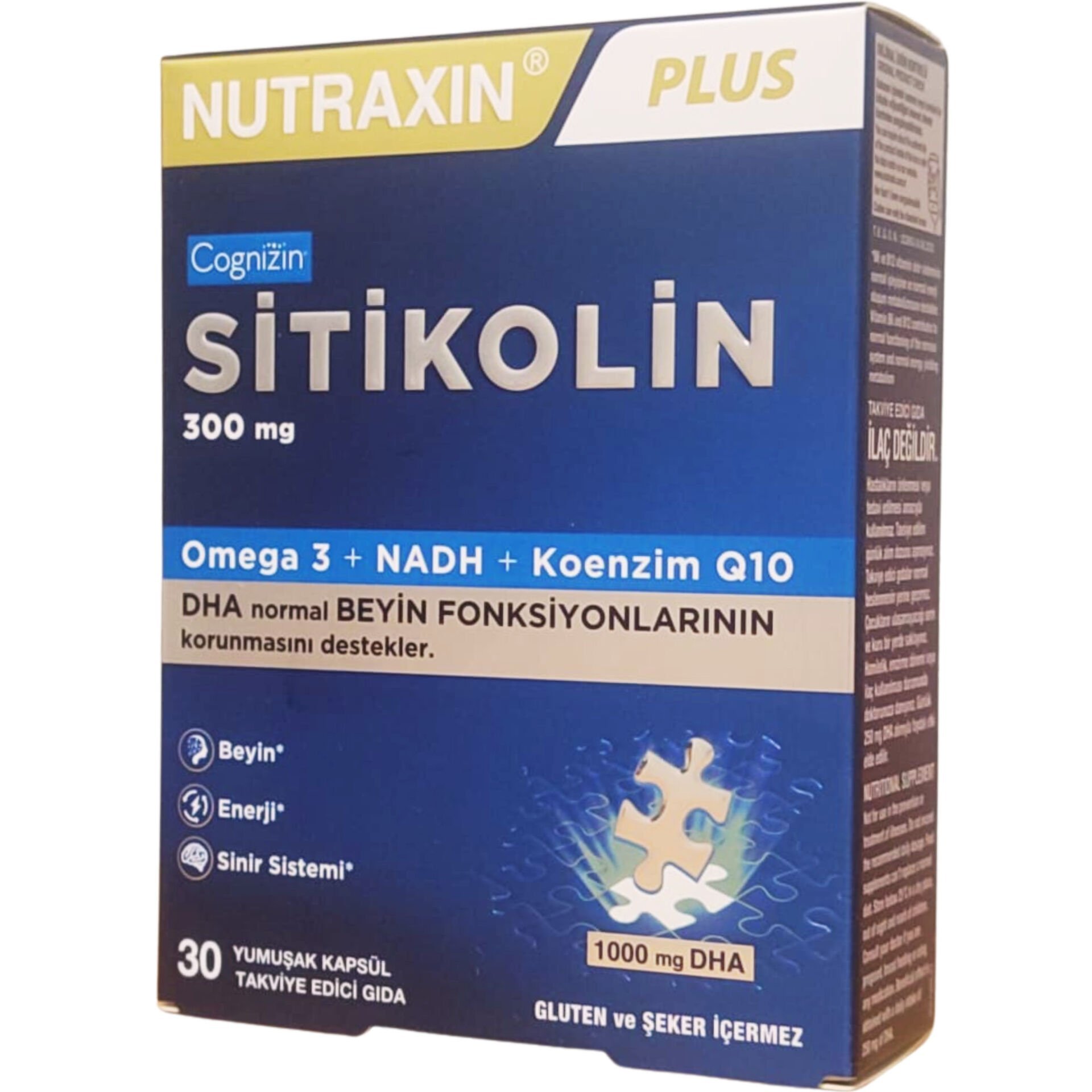 Nutraxin Sitikolin 30 Kapsül