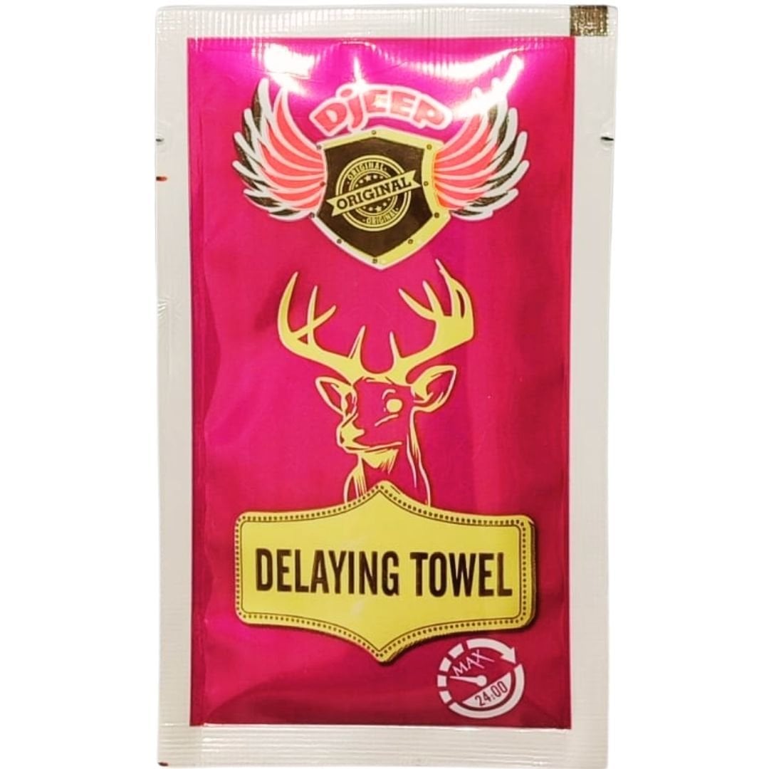 Djeep Tek Kullanımlık Geciktirici Mendil