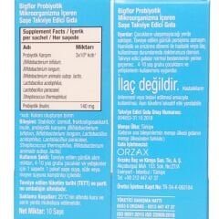 Bigflor Probiyotik Mikroorganizma İçeren 10 Saşe