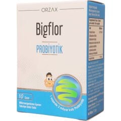 Bigflor Probiyotik Mikroorganizma İçeren 10 Saşe