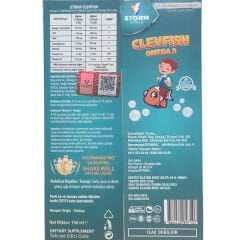 Clevfish Omega 3 Fosfotilidiseril Sitikolin B12 Şurup 150 ml