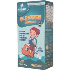Clevfish Omega 3 Fosfotilidiseril Sitikolin B12 Şurup 150 ml