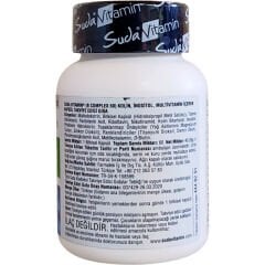 Suda Vitamin B-50 Complex 60 Kapsül