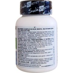 Suda Vitamin B-50 Complex 60 Kapsül