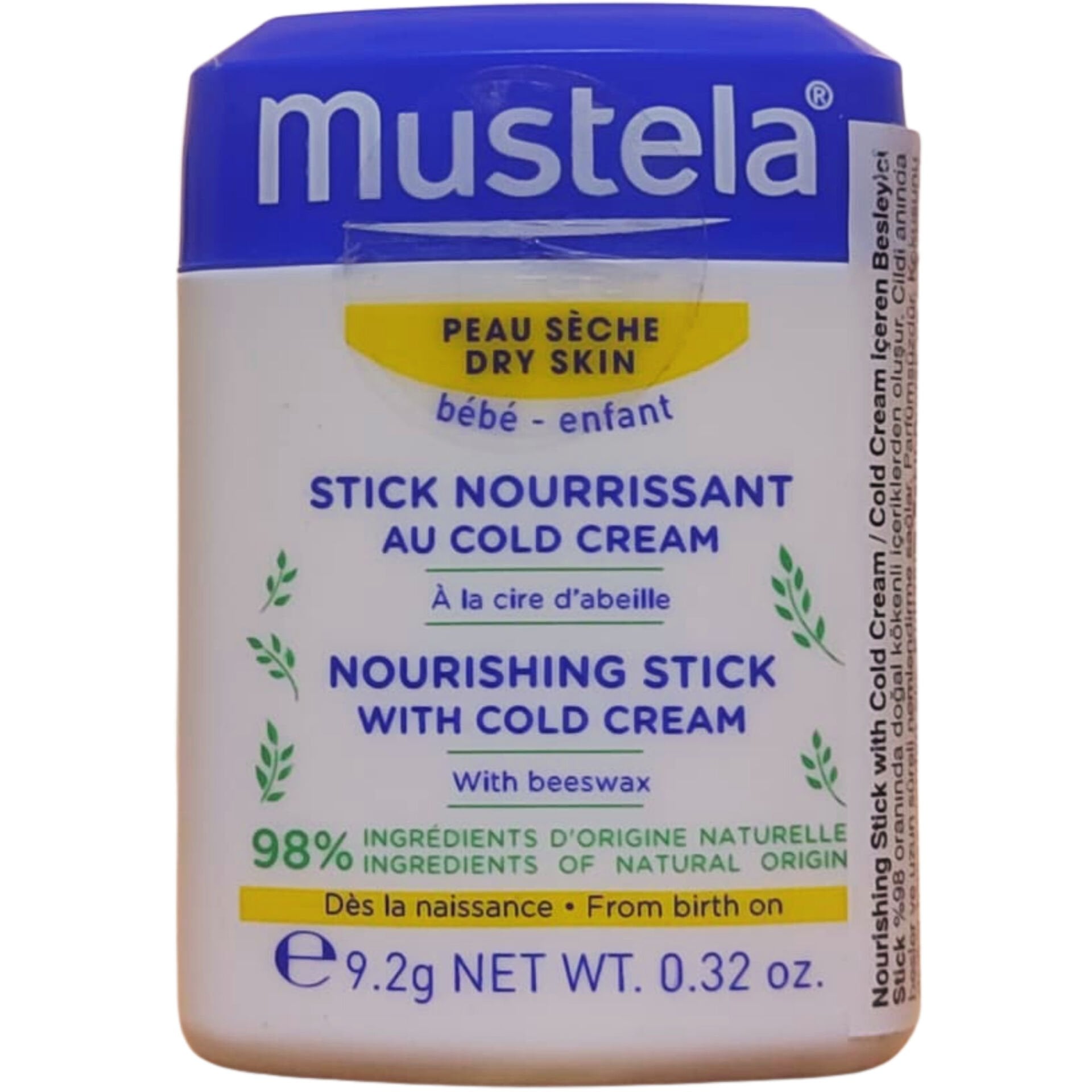 Mustela Cold Cream İçeren Besleyici Stick 9,2 gr