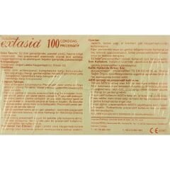 Extasia Prezervatif Ekonomik Boy 100'lü