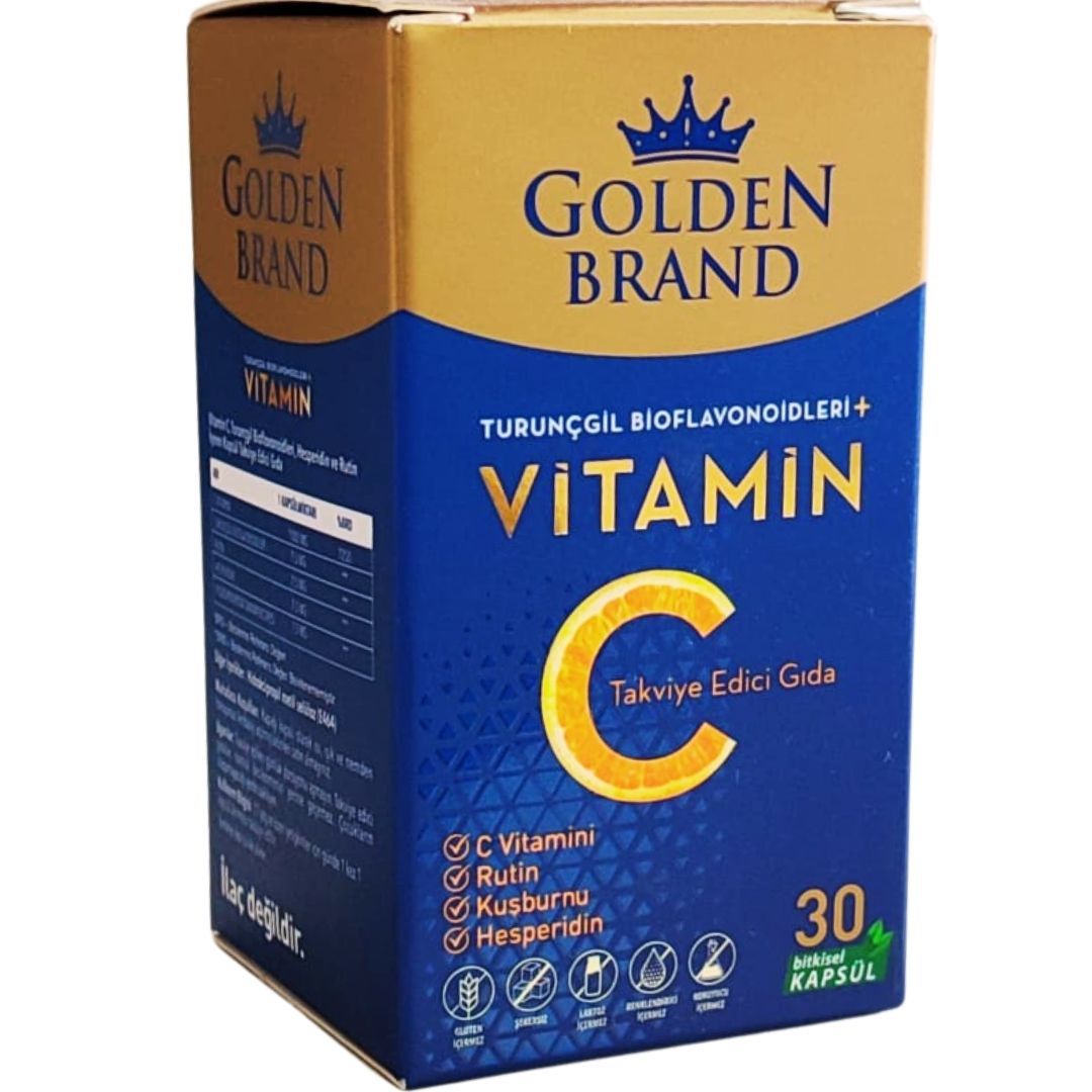 Golden Brand C Vitamini 1000 mg 30 Kapsül