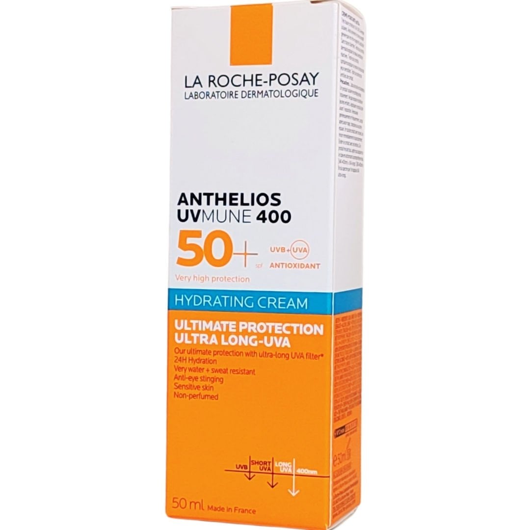La Roche Posay Anthelios UVmune SPF+50 Hassas Ciltler İçin Yüksek Korumalı Yüz Güneş Kremi 50 ml