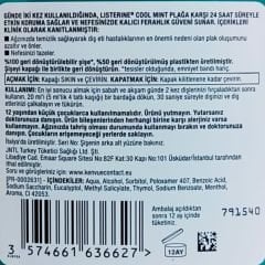 Listerine Cool Mint Ağız Bakım Suyu 500 ml