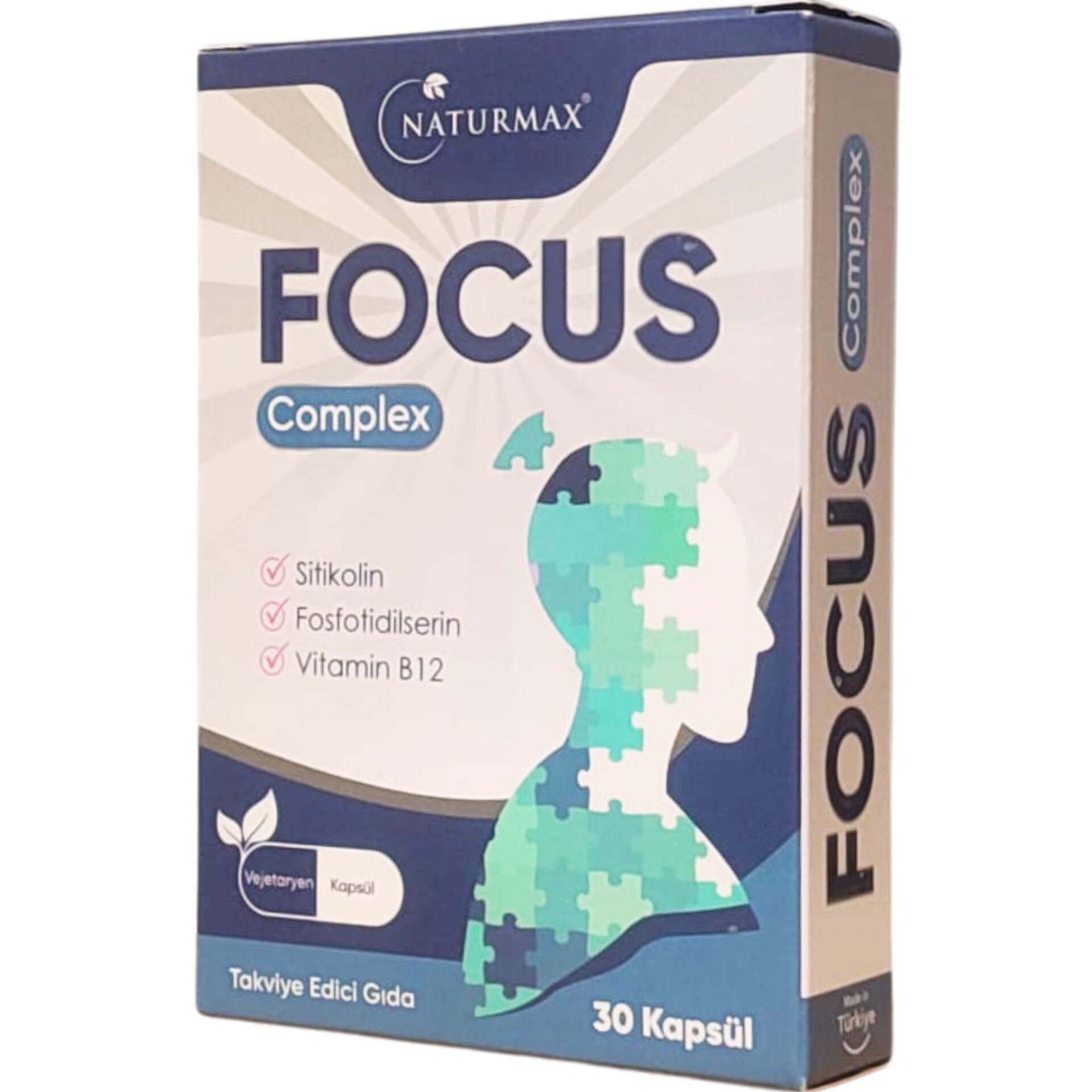 Naturmax Focus Complex 30 Kapsül