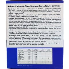 Collagen Life Pro C Vitamin Çinko Selenyum 500 mg 90 Tablet