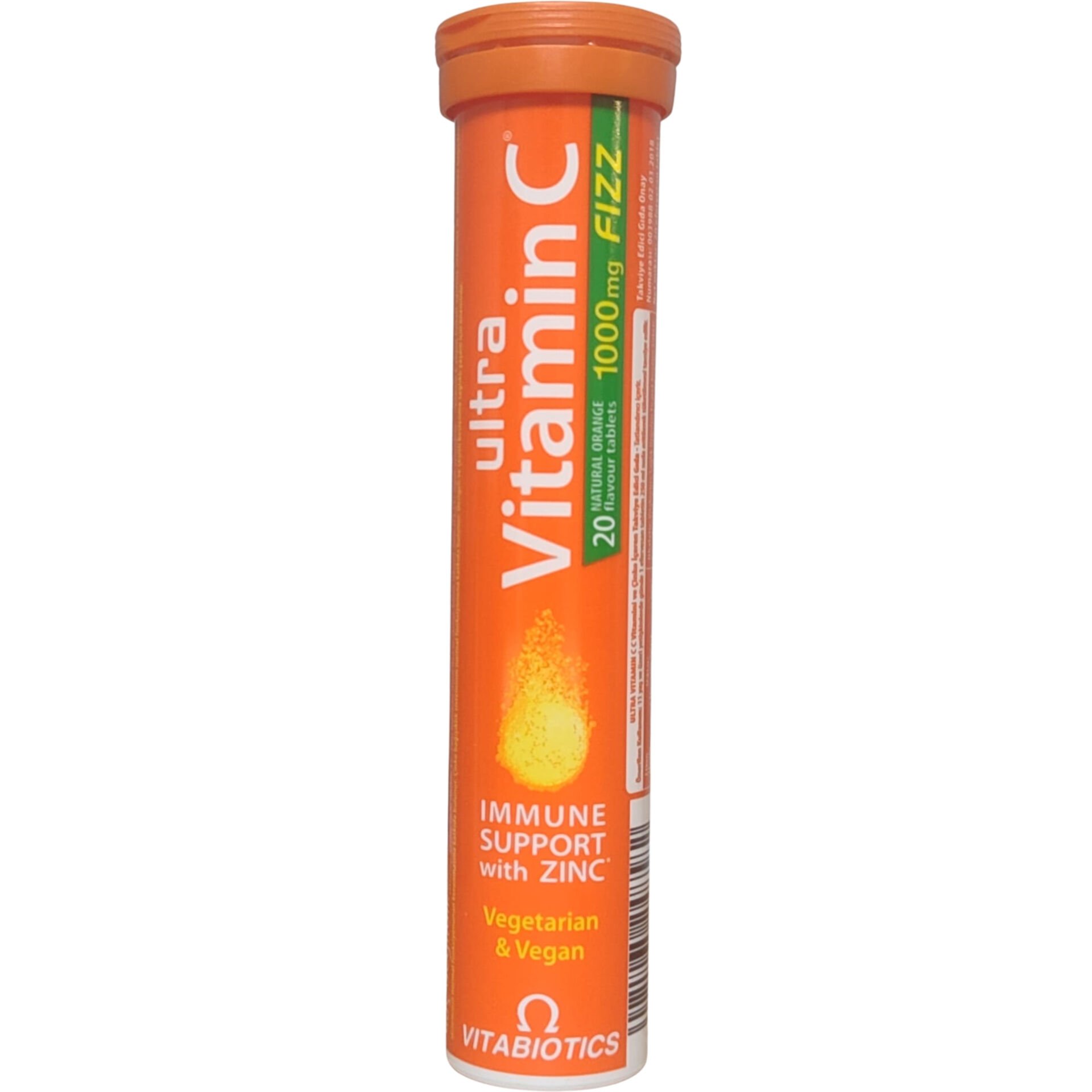 Vitabiotics Ultra Vitamin C 1000 mg Fizz 20 Efervesan Tablet