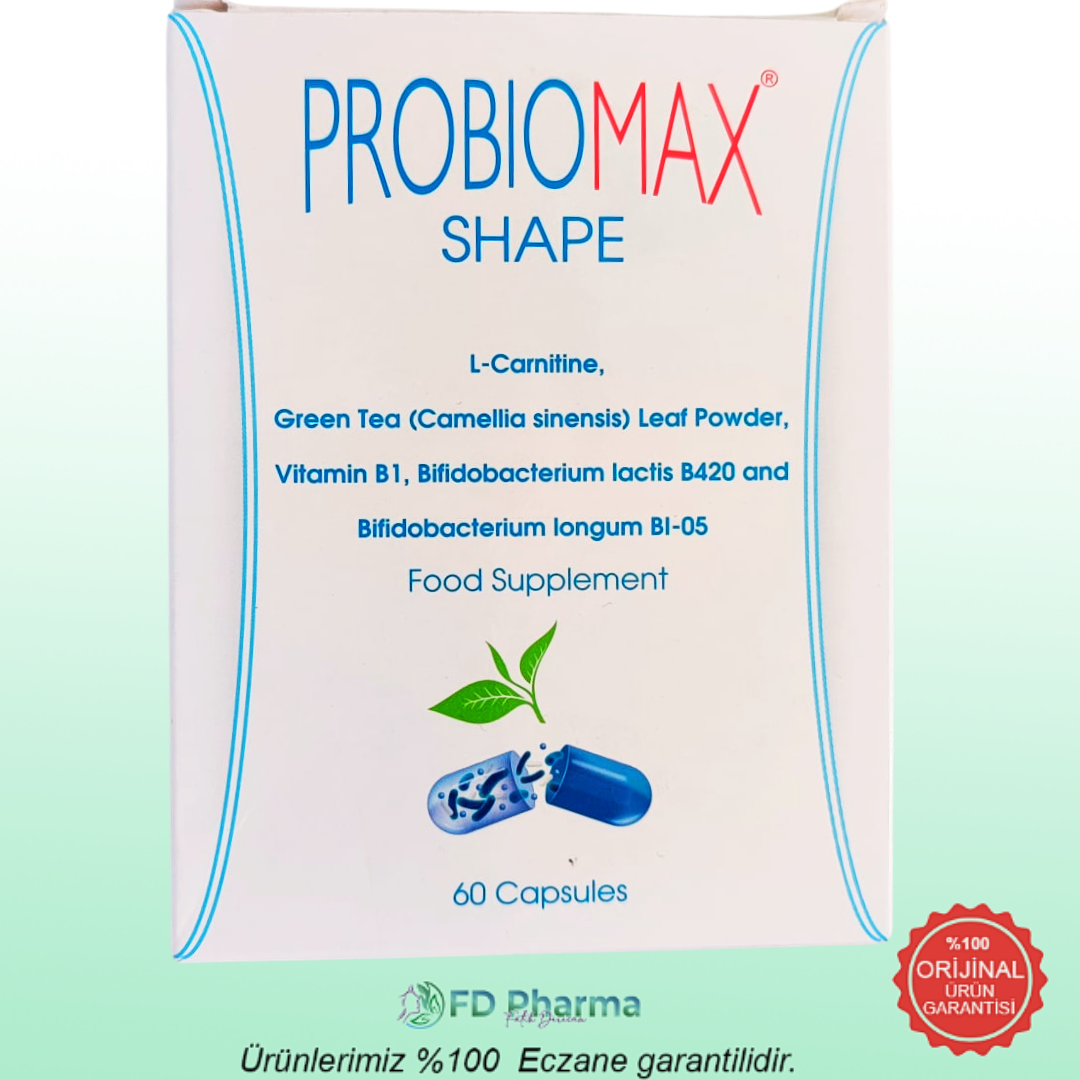 Imuneks Probiomax Shape Takviye Edici Gıda 60 Kapsül
