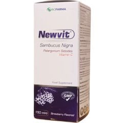 Newvit Kara Mürver & Afrika Sardunyası İçeren Takviye Edici Gıda 150 ml