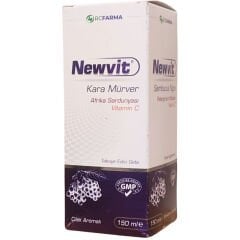 Newvit Kara Mürver & Afrika Sardunyası İçeren Takviye Edici Gıda 150 ml