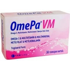 Omepa VM 30 Yumuşak Kapsül