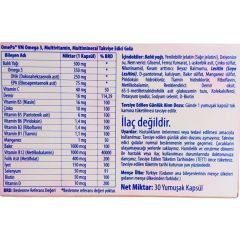 Omepa VM 30 Yumuşak Kapsül