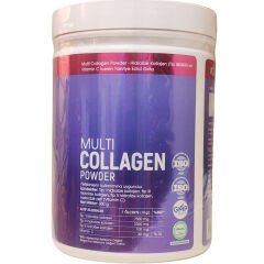 Voonka Multi Collagen Powder Hidrolize Kollajen Tip 1 2 3 Vitamin C 300 gr